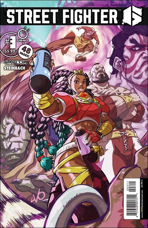 Street Fighter 6 issue 3 Long Vo Cover