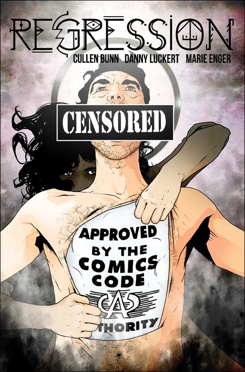 Regression issue 11-B CBLDF "Censored" Cover
