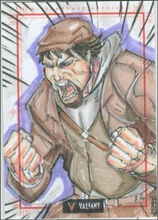 2013 Valiant Comics Preview Trading Card Set (Sketch Card Subset) card JBut-03