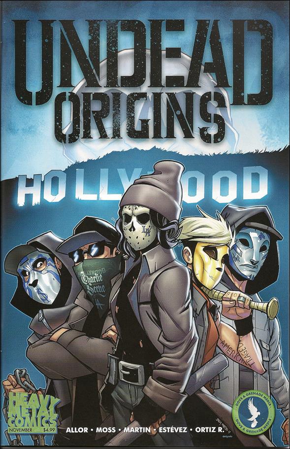 Hollywood Undead: Undead Origins issue 1 Billy Martin Cover