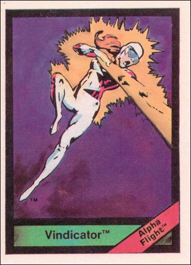 Marvel Universe (Base Set) card 50 Vindicator