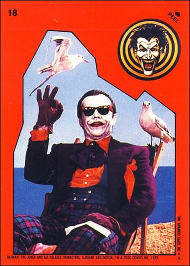 Batman: Series 1 (Sticker Subset) card 18