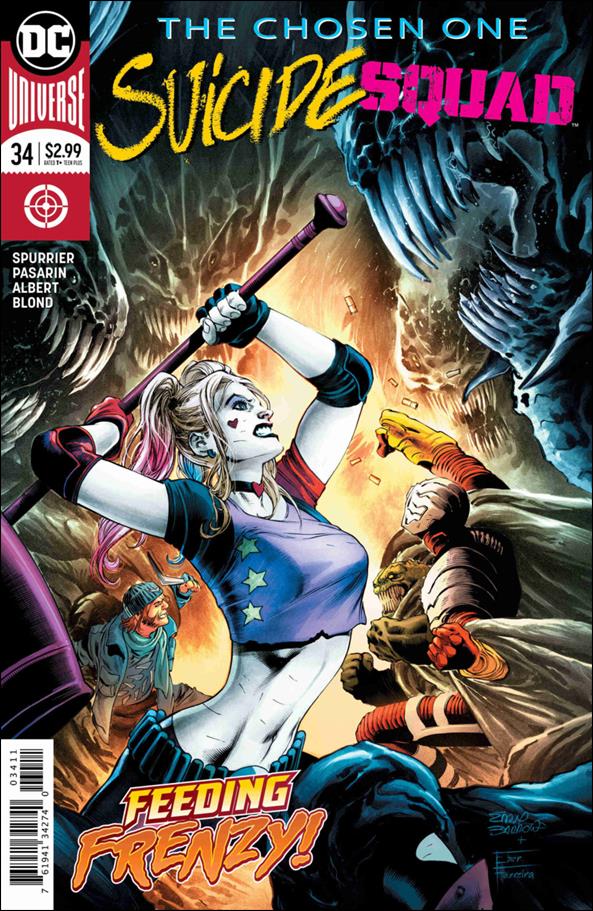 Suicide Squad (2016)  issue 34 Eddy Barrows Cover