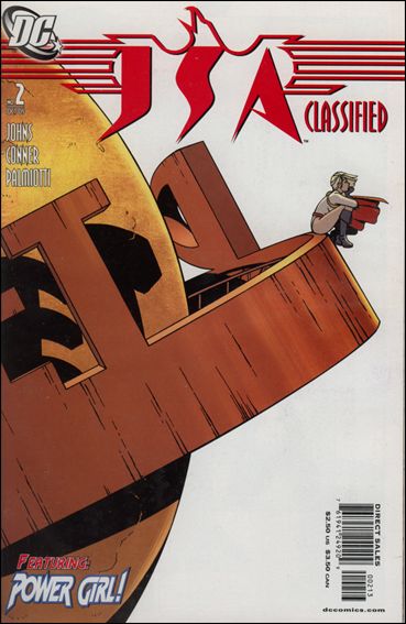 JSA: Classified issue 2-C Amanda Conner Daily Planet Cover (3rd Printing)