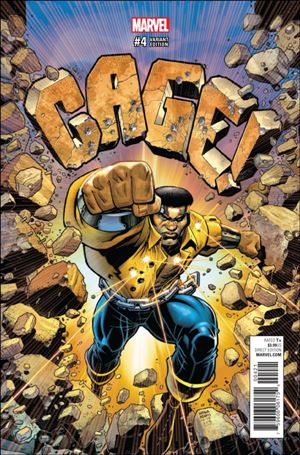 Cage! issue 4-B Arthur Adams Cover