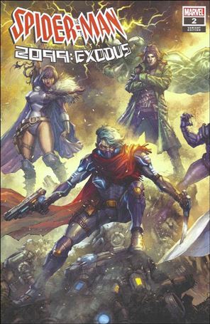 Spider-Man 2099: Exodus issue 2-F Alan Quah Unknown Comics Cover