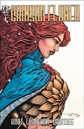 Crimson Flower issue 4-B Tyler Bence Cover