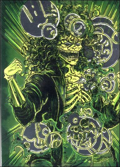 Evil Ernie Series II Chromium: Glow in the Dark (Base Set) card 19 Back in Black