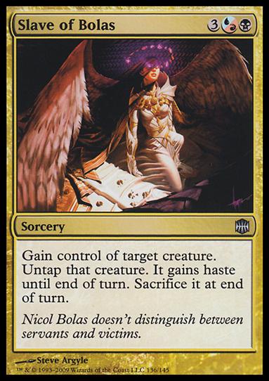 Magic The Gathering: Alara Reborn (Base Set) card 136 Slave of Bolas