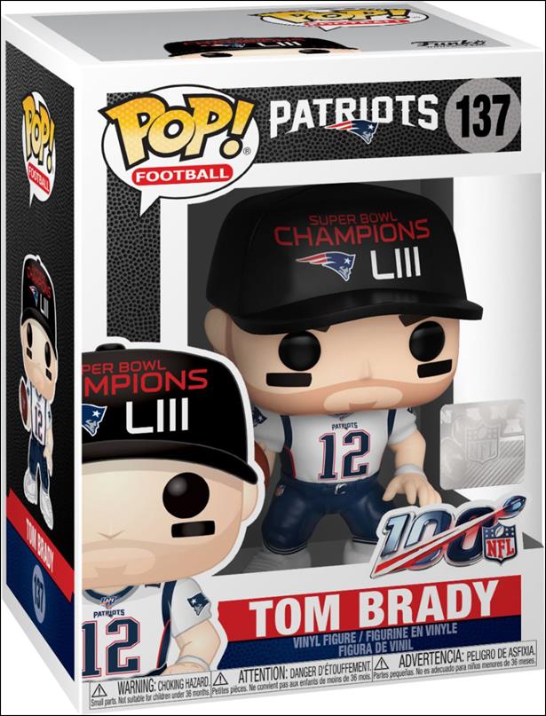 Pop! Football (NFL) figure 137 Tom Brady 