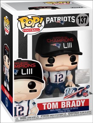 Pop! Football (NFL) figure 137 Tom Brady 