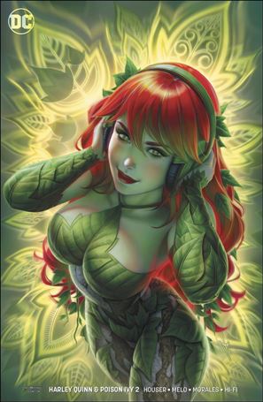 Harley Quinn and Poison Ivy issue 2-C Warren Louw Poison Ivy Cardstock Cover