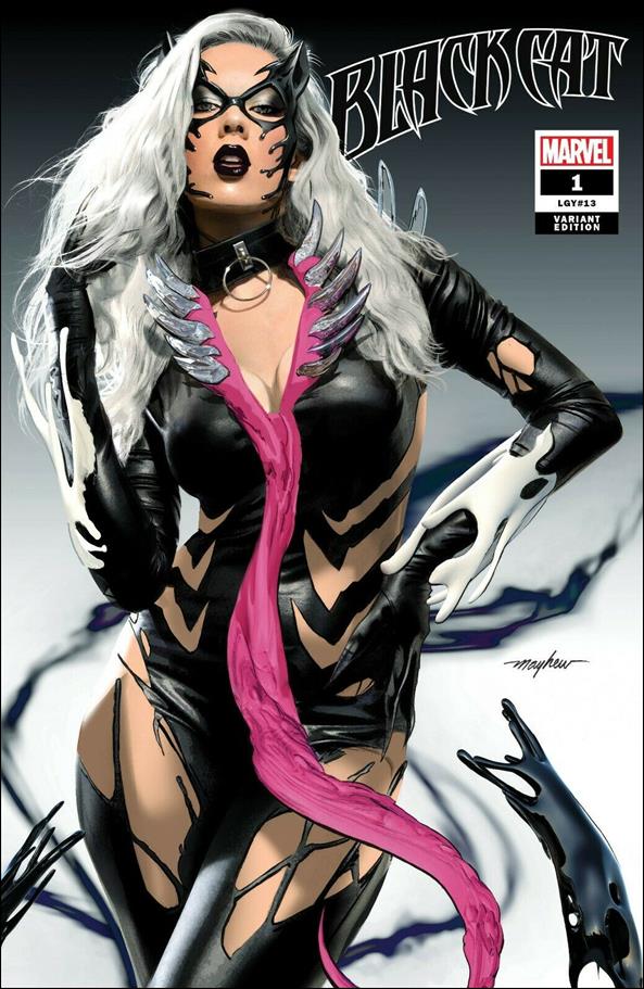 Black Cat (2021) issue 1-M Mike Mayhew "Venomized" Standard Cover 1/3000