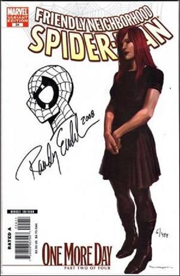 Friendly Neighborhood Spider-Man (2005) issue 24-E DF (Signed & Remarked by Randy Emberlin) 1/499
