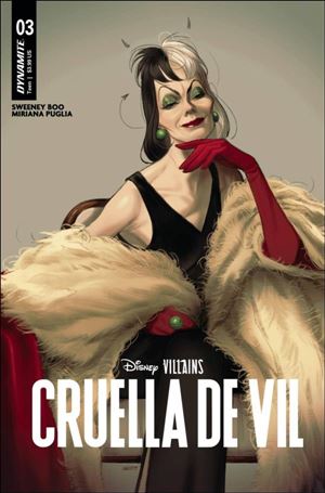 Disney Villains: Cruella De Vil issue 3-B Joshua Swaby Cover