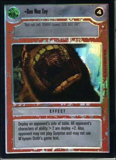 Star Wars: Reflections II: Expanding the Galaxy (Base Set) card 112 Goo Nee Tay