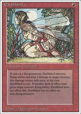 Magic the Gathering: Revised (Base Set) card 147 Earthbind