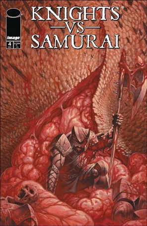 Knights vs Samurai issue 4 Gianenrico Bonacorsi Cover