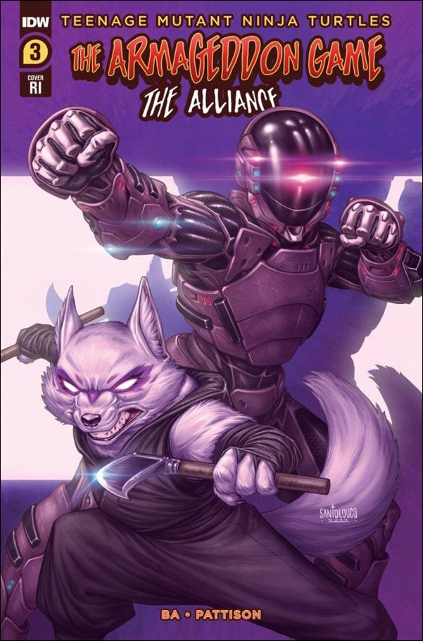 Teenage Mutant Ninja Turtles: The Armageddon Game - The Alliance issue 3-C Mateus Santolouco 1:10 Cover