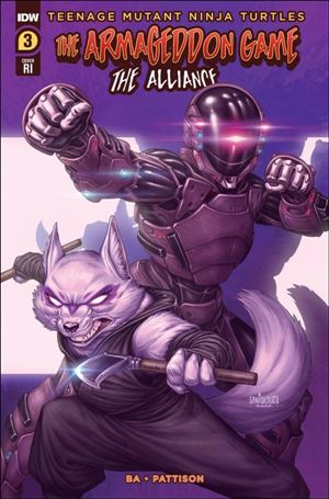 Teenage Mutant Ninja Turtles: The Armageddon Game - The Alliance issue 3-C Mateus Santolouco 1:10 Cover