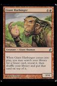 Magic the Gathering: Lorwyn (Base Set) card 169 Giant Harbinger