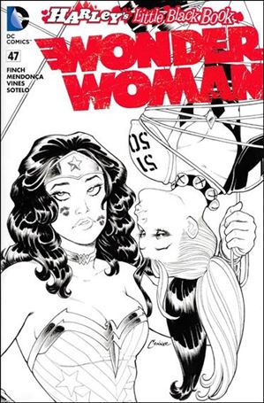 Wonder Woman (2011) issue 47-D Unbagged Amanda Conner Black & White Cover