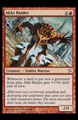 Magic the Gathering: Betrayers of Kamigawa (Base Set) card 92 Akki Raider