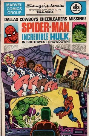 Spider-Man and the Incredible Hulk issue nn2-C Tulsa World Cover