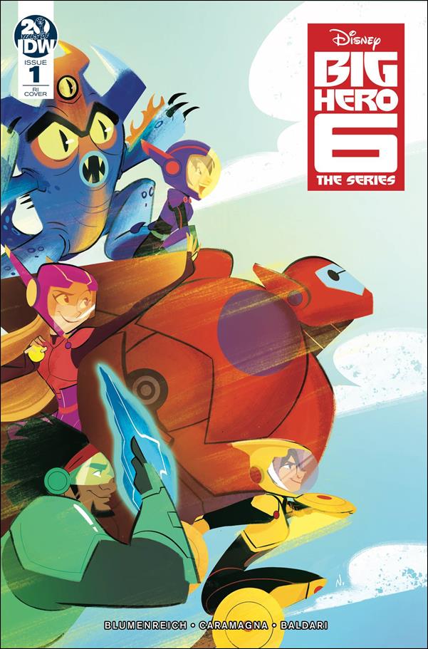 Big Hero 6: The Series issue 1-B Sophie Campbell 1:10 Cover