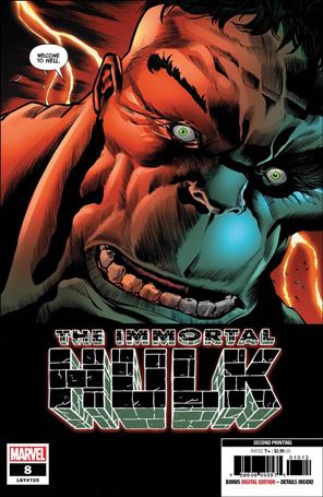 Immortal Hulk issue 10-D Joe Bennett Cover (2nd Printing)