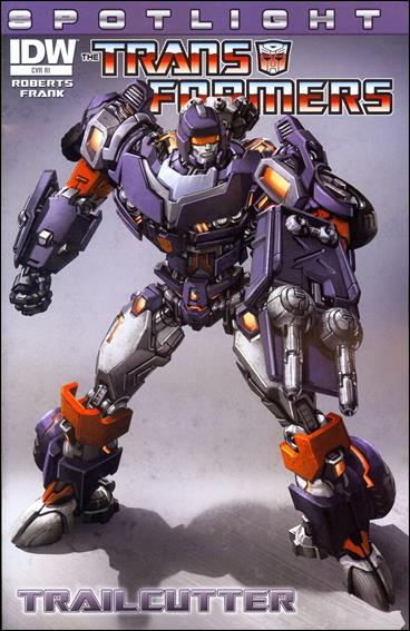Transformers Spotlight: Trailcutter issue nn-C Clayton Crain 1:10 Cover
