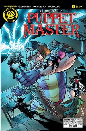 Puppet Master (2015) issue 9 Antonio Ontiveros Cover