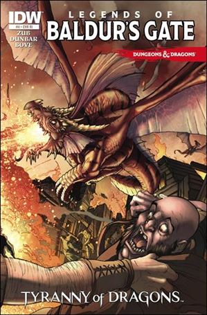 Dungeons & Dragons: Legends of Baldur's Gate issue 4-C David Baldeon 1:10 Wraparound Cover