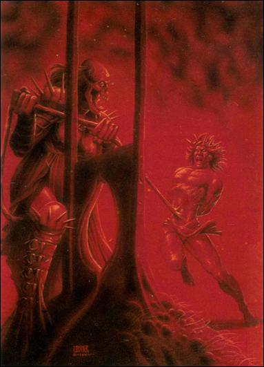 Joseph Michael Linsner: Dawn & Beyond (Base Set) card 21 The Reluctant Savior