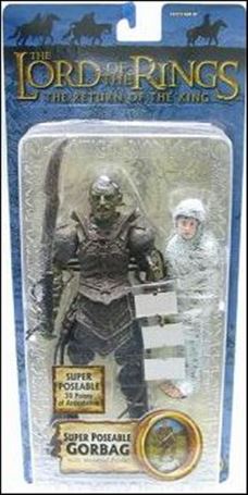 Lord of the Rings (Trilogy) figure 55 Gorbag (w/  Webbed Frodo)