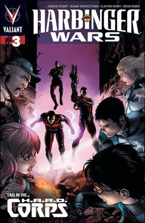Harbinger Wars issue 3 Patrick Zircher Cover
