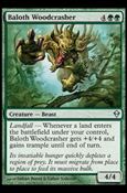 Magic The Gathering: Zendikar (Base Set) card 157 Baloth Woodcrasher