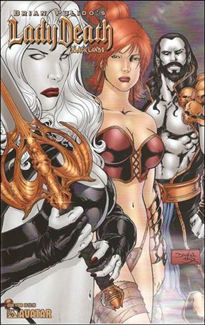 Brian Pulido's Lady Death: Blacklands issue 4-F Daniel HDR Cover
