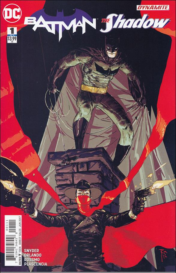 Batman/Shadow issue 1 Riley Rossmo Cover