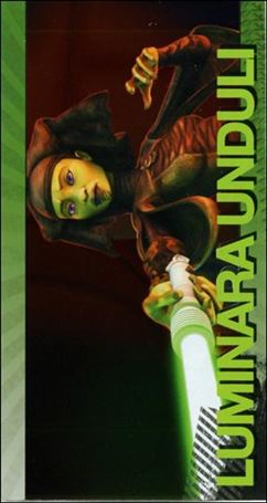 Star Wars: The Clone Wars Widevision (Character Foil Subset) card 17 Luminara Unduli