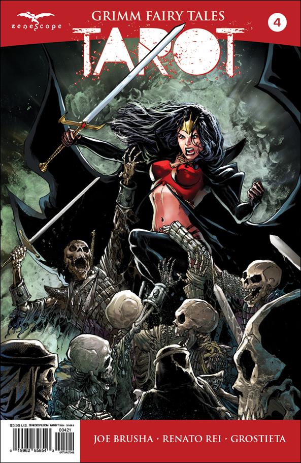 Grimm Fairy Tales: Tarot issue 4-B Netho Diaz Cover