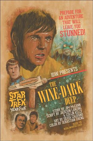 Star Trek: Year Five issue 9-B J.J. Lendl 1:10 Cover