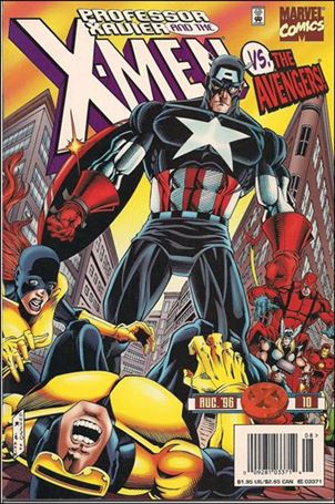 Professor Xavier and the X-Men Flipbook issue 10 Flipbook with Over the Edge #10