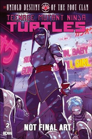 Teenage Mutant Ninja Turtles: The Untold Destiny of the Foot Clan issue 2 Mateus Santolouco Cover