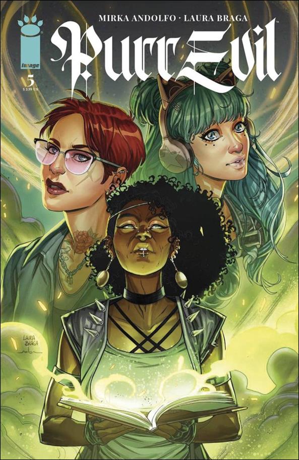 Purr Evil issue 5 Laura Braga Cover