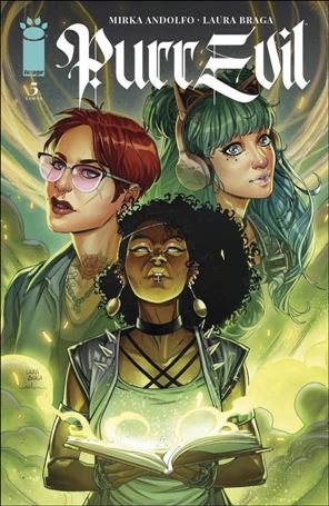 Purr Evil issue 5 Laura Braga Cover