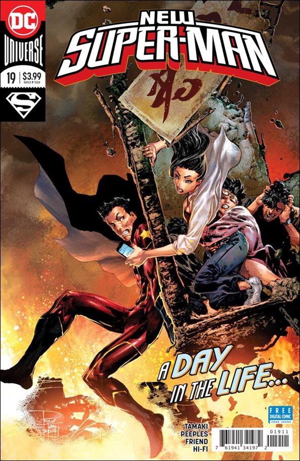 New Super-Man issue 19 Philip Tan Cover