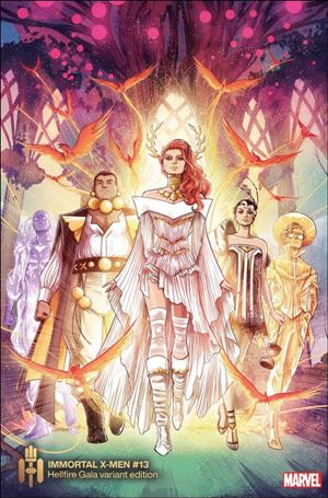 Immortal X-Men issue 13-E Luciano Vecchio Hellfire Gala Cover