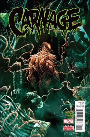 Carnage (2016) issue 2 Mike Del Mundo Cover