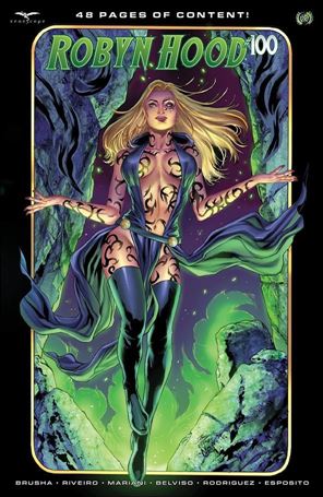 Robyn Hood #100 issue 0-D Igor Vitorino Symbols Cover